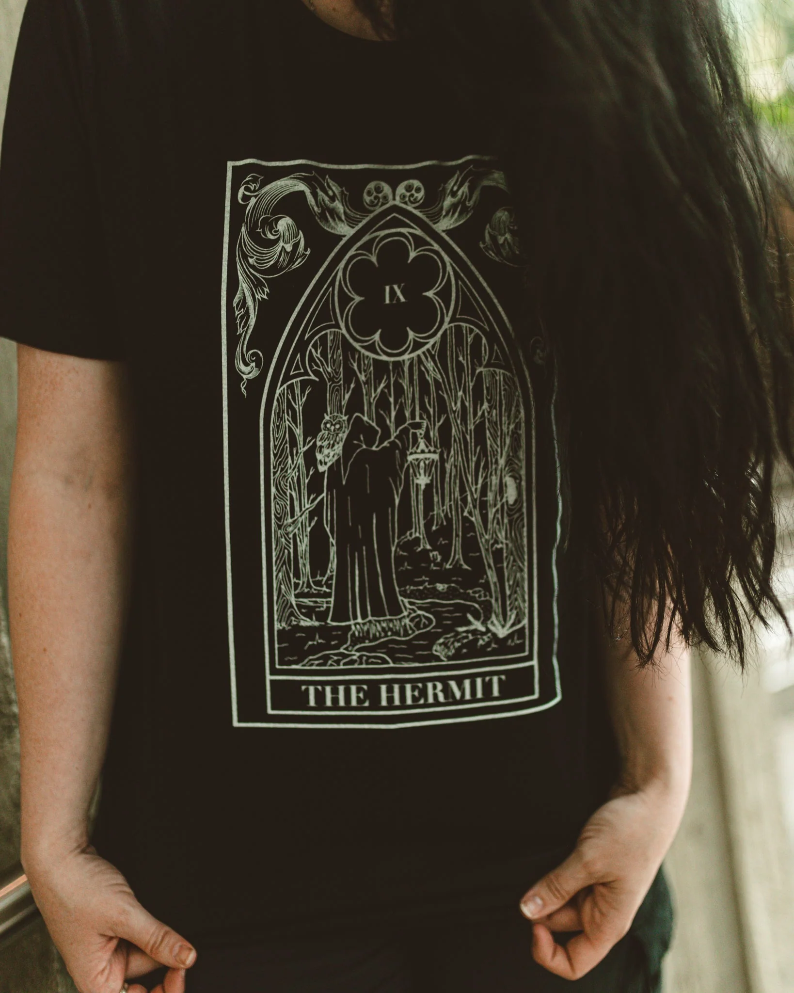 The Hermit Tarot Tee - Image 4