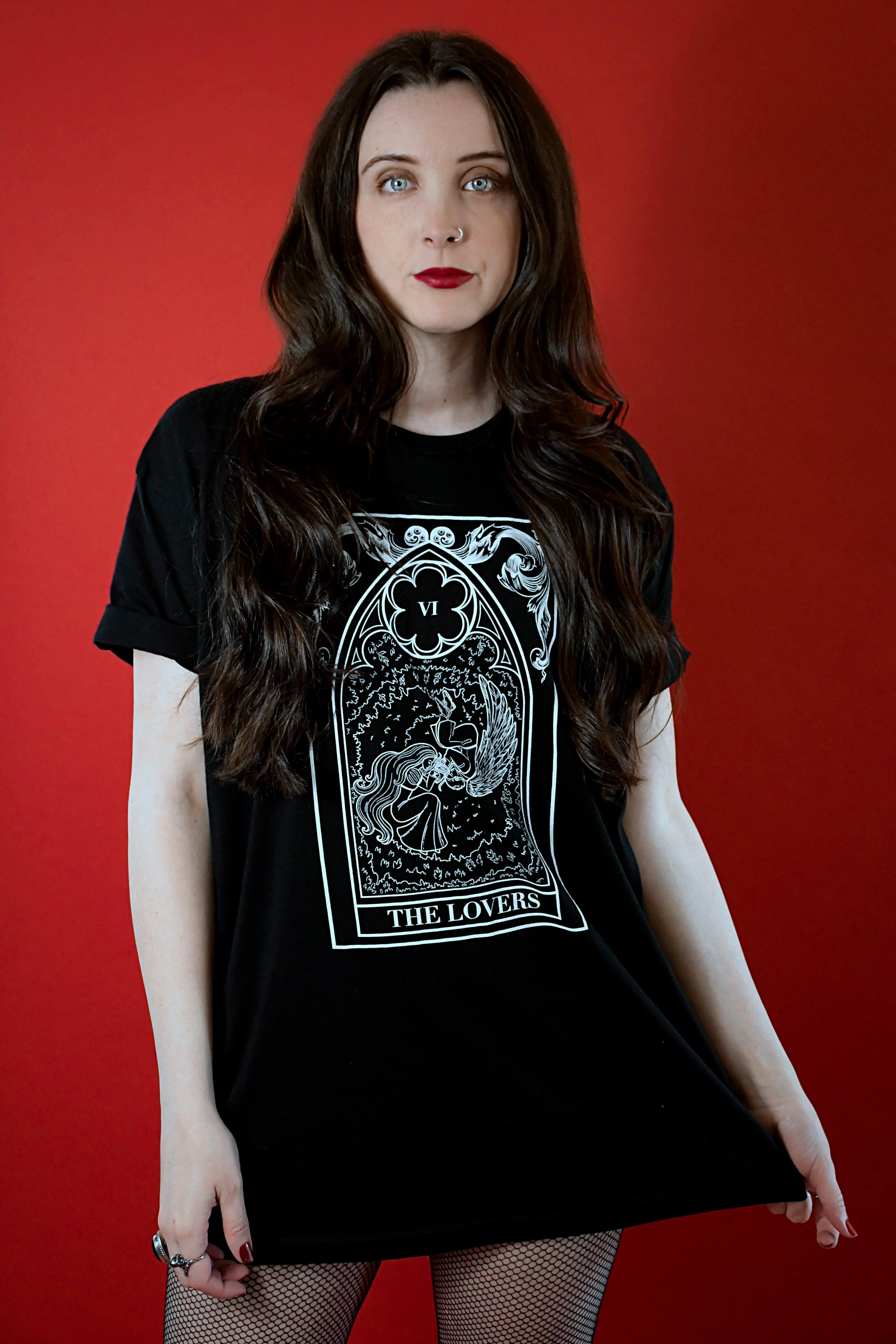 The Lovers Tarot Tee - Image 2