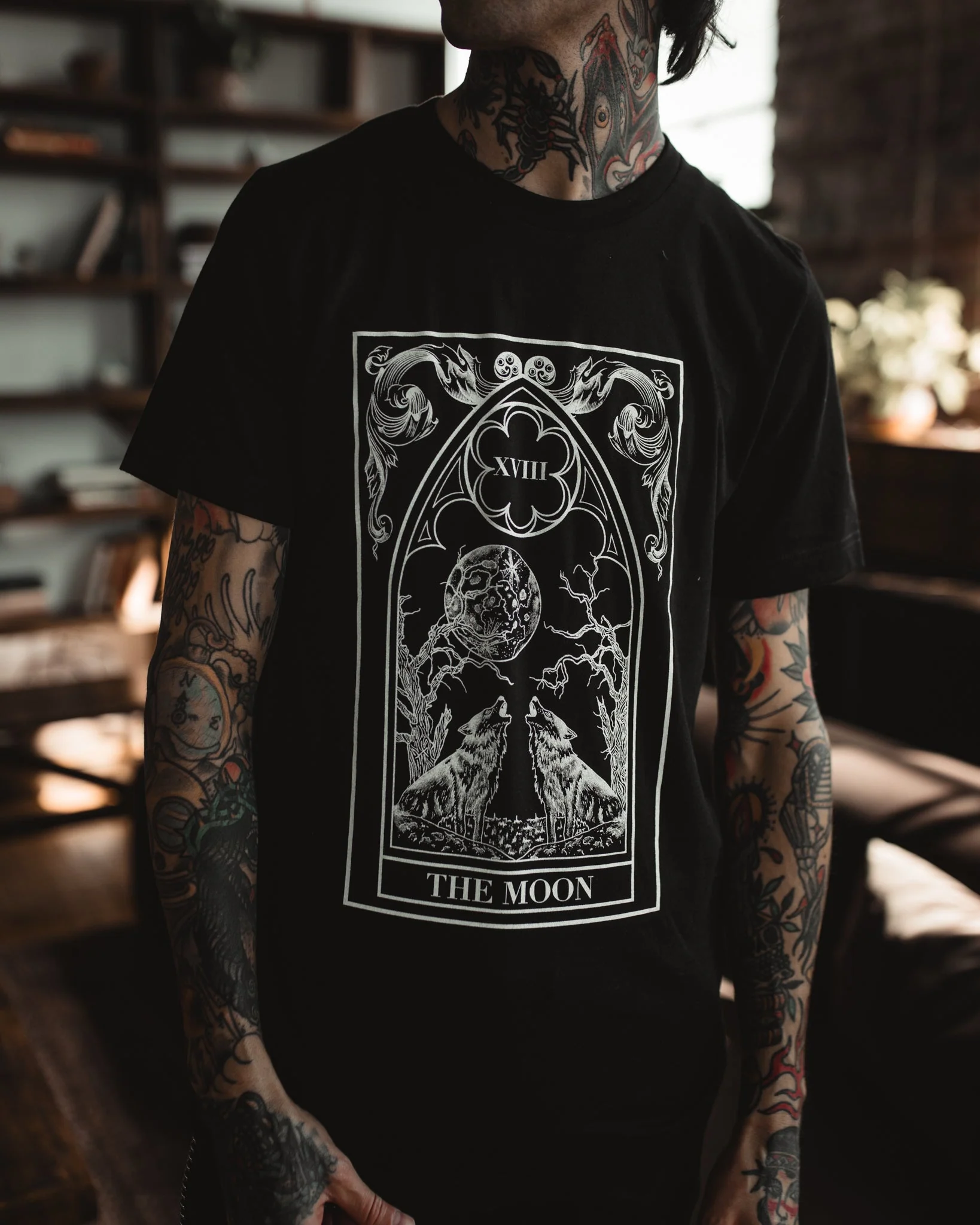 The Moon Tarot Tee - Image 2