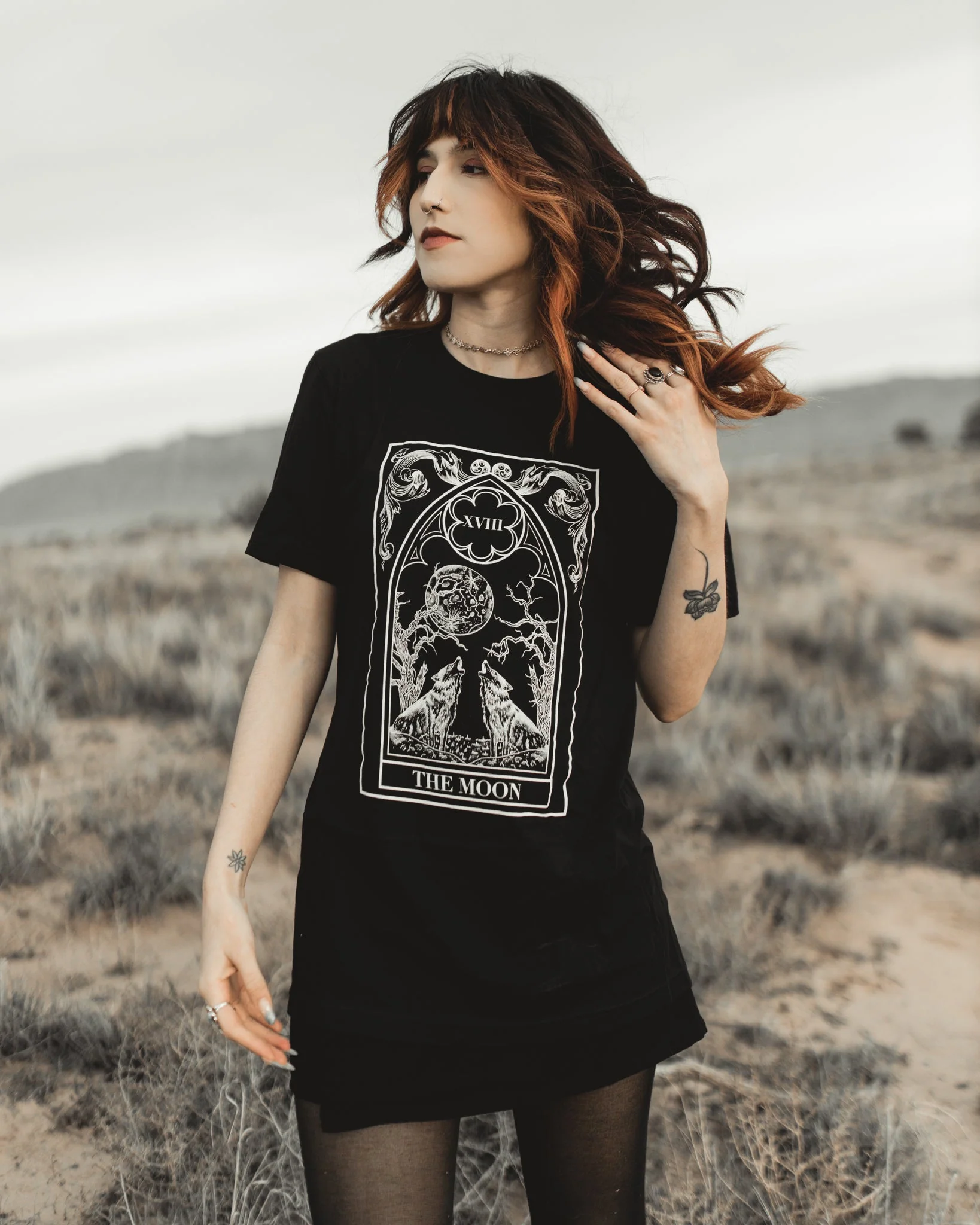 The Moon Tarot Tee - Image 5
