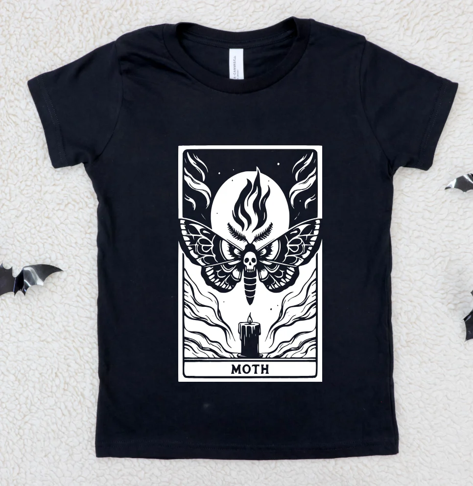 The Moth Tarot - Available in T-Shirt, Pullover, Hoodie, Tank or Long Sleeve