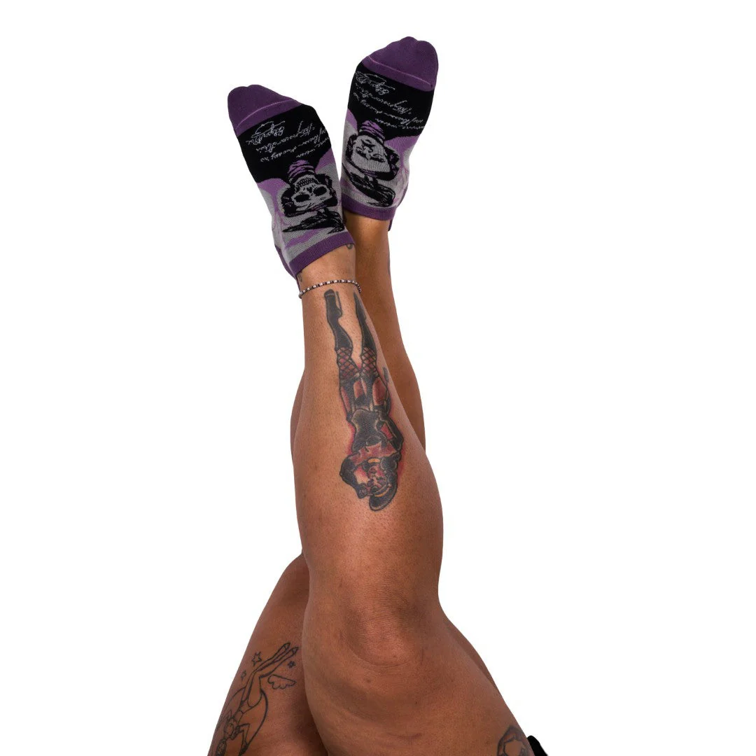 The Raven Poe Ankle Socks - Image 7
