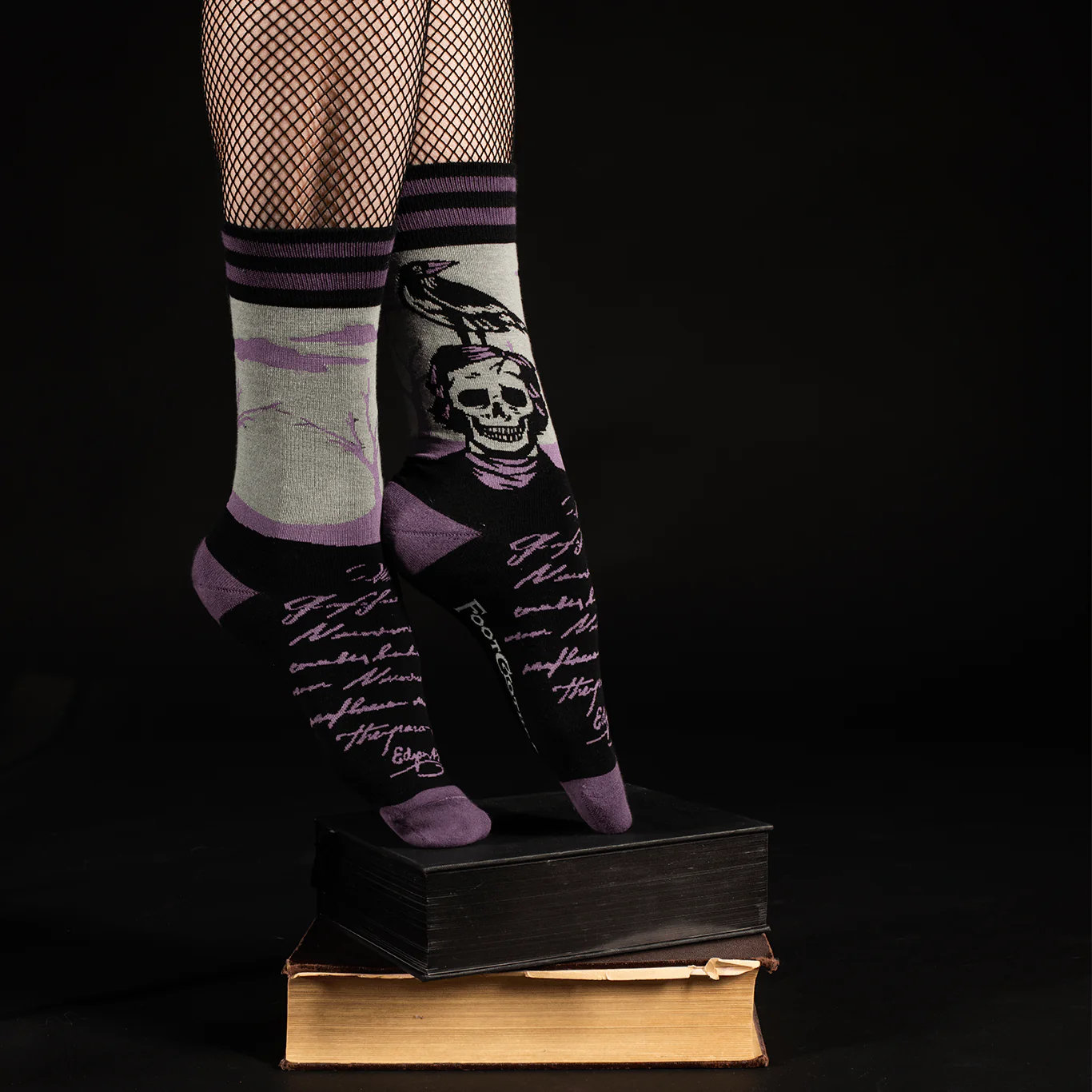 The Raven Poe Crew Socks - Image 5