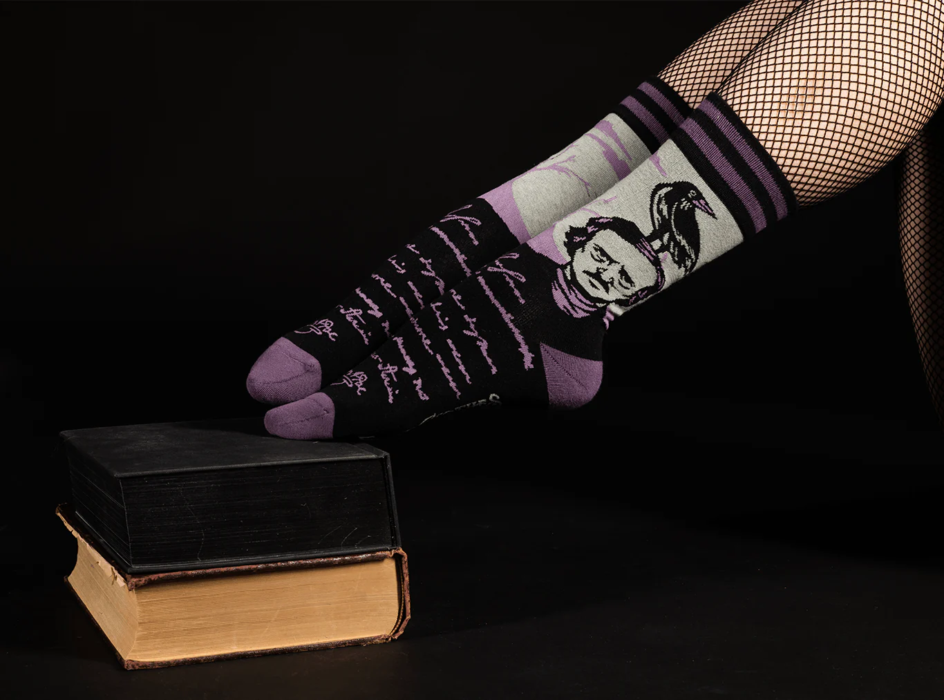The Raven Poe Crew Socks - Image 8
