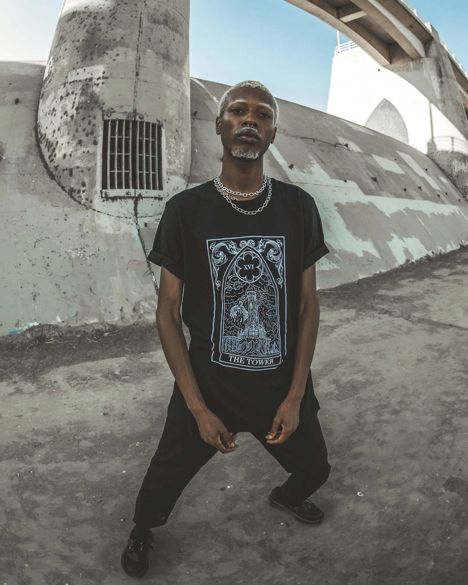 The Tower Tarot Tee - Image 5