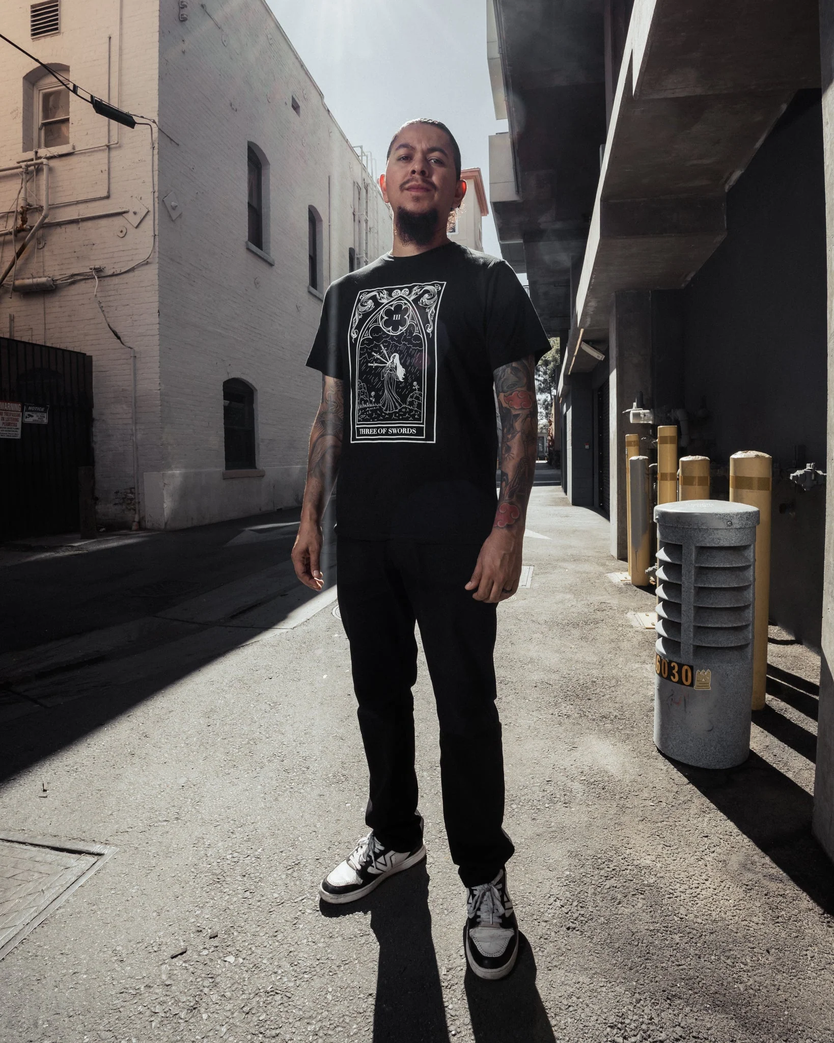 Three Of Swords Tarot Tee - Image 2