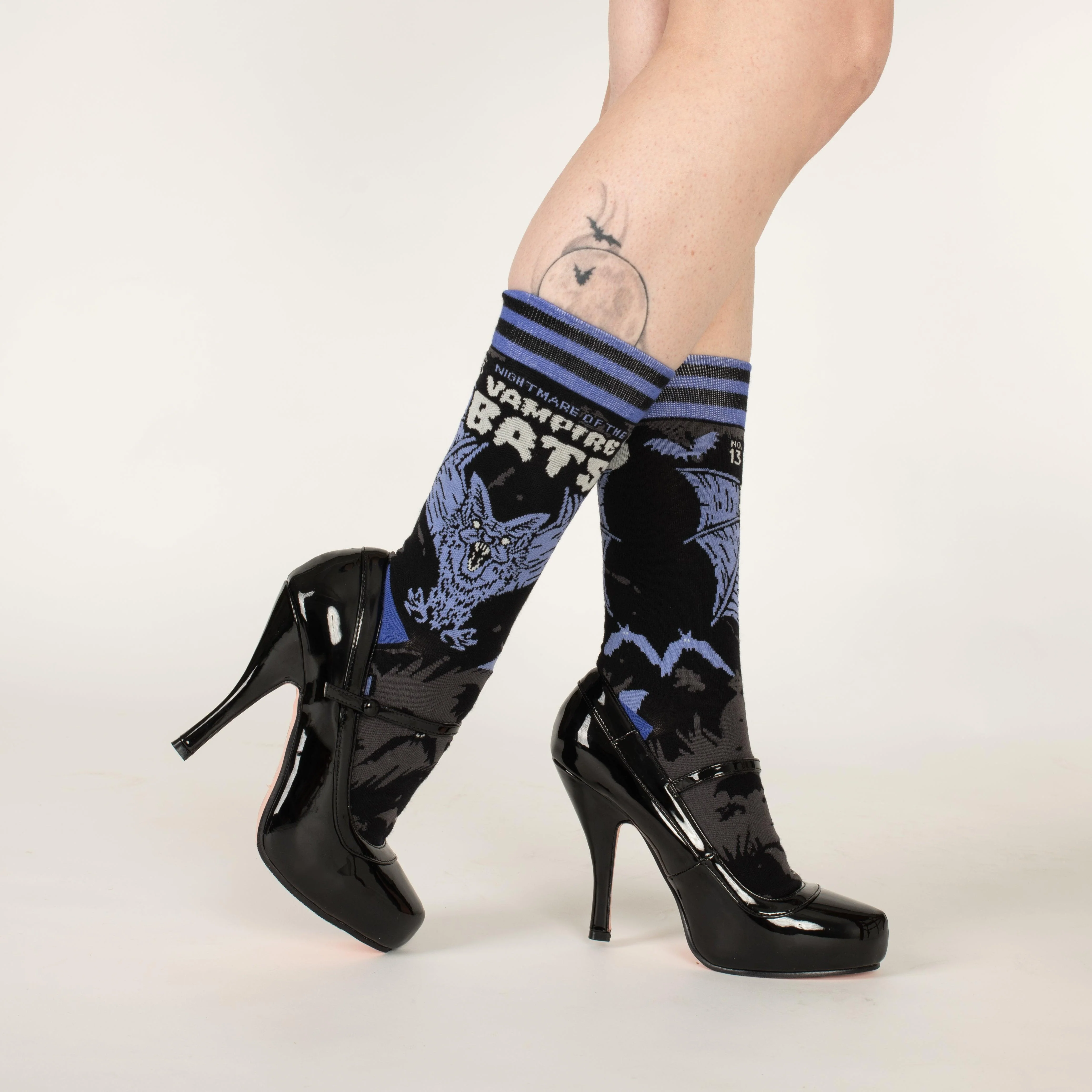 Vampire Bats Crew Socks - Image 13