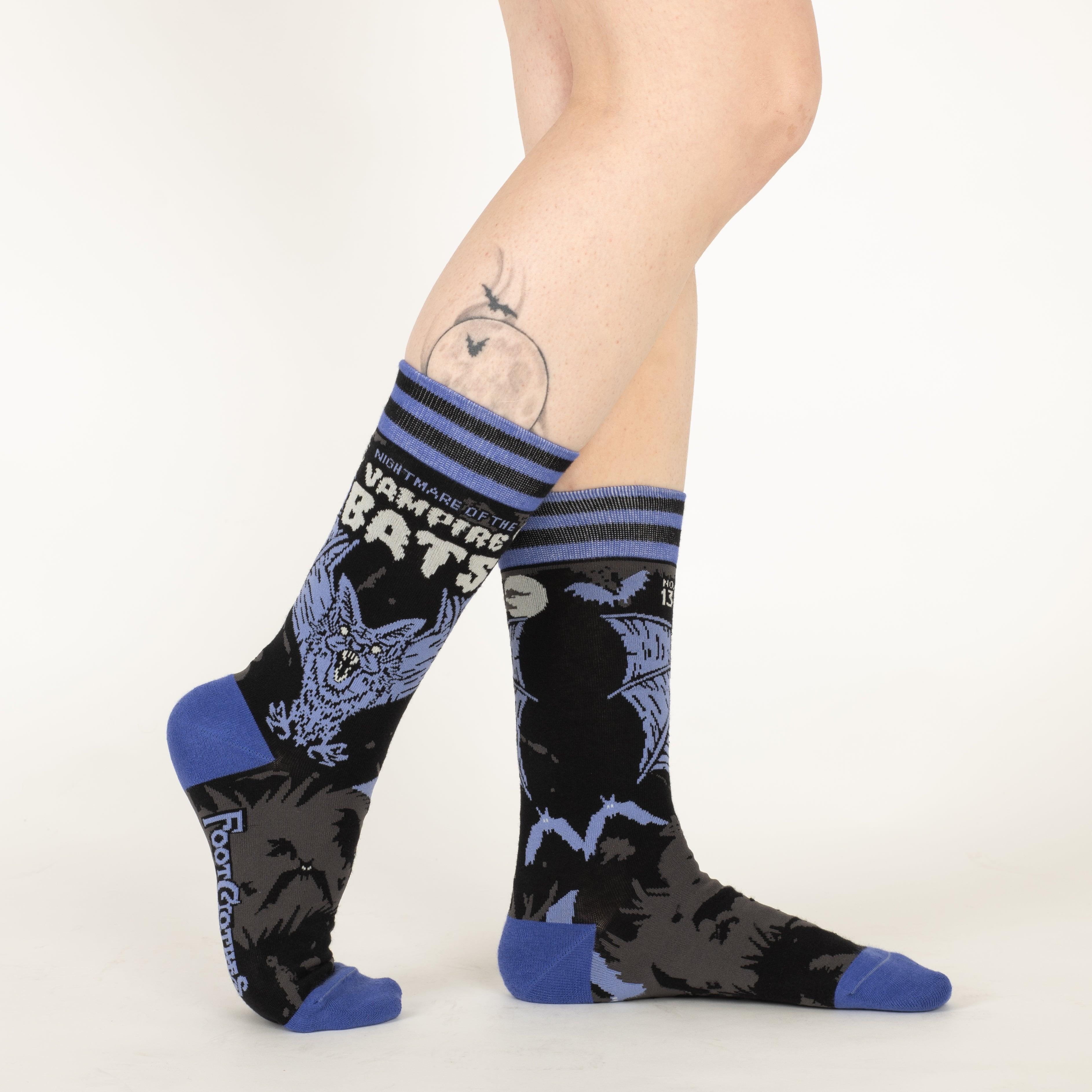 Vampire Bats Crew Socks - Image 3