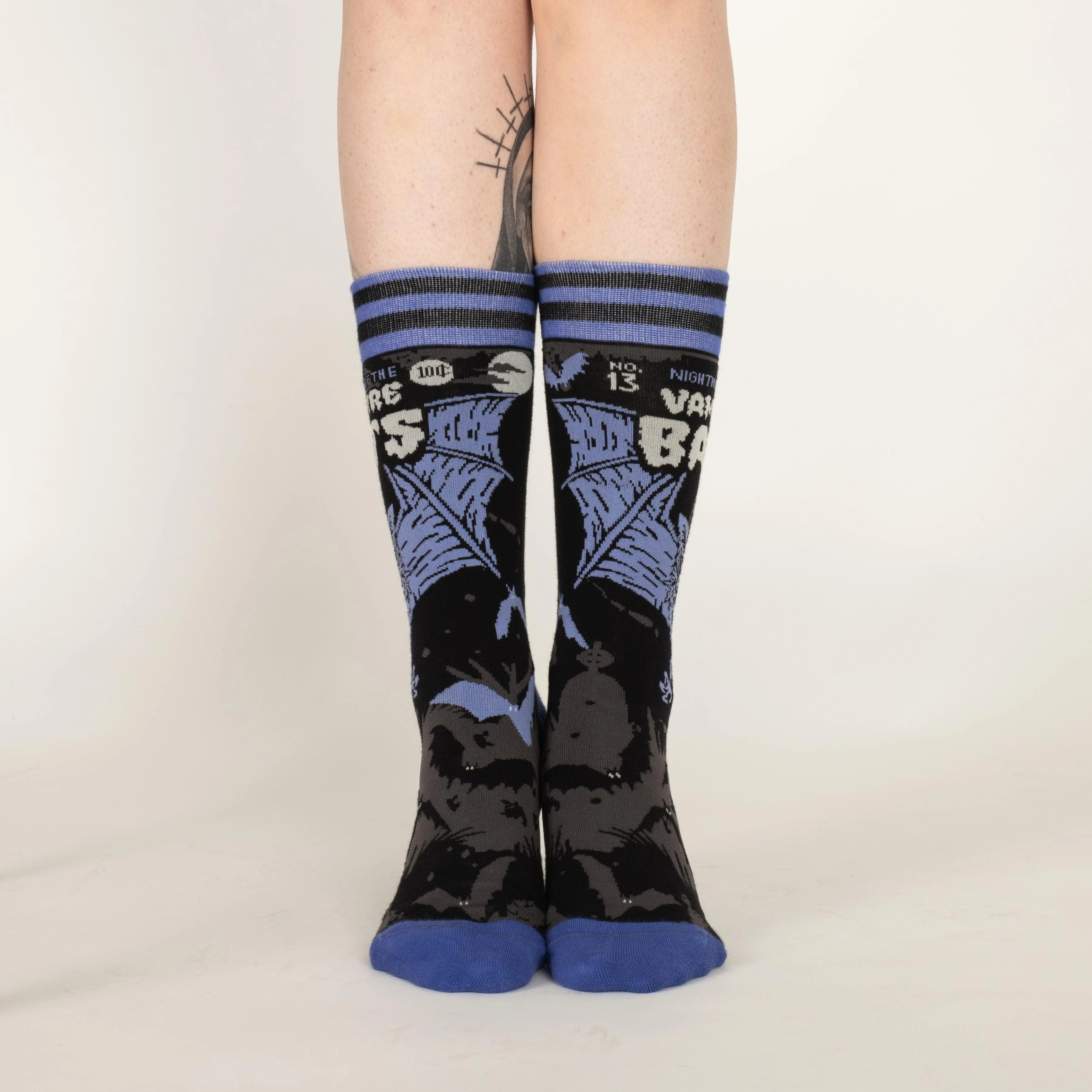 Vampire Bats Crew Socks - Image 8