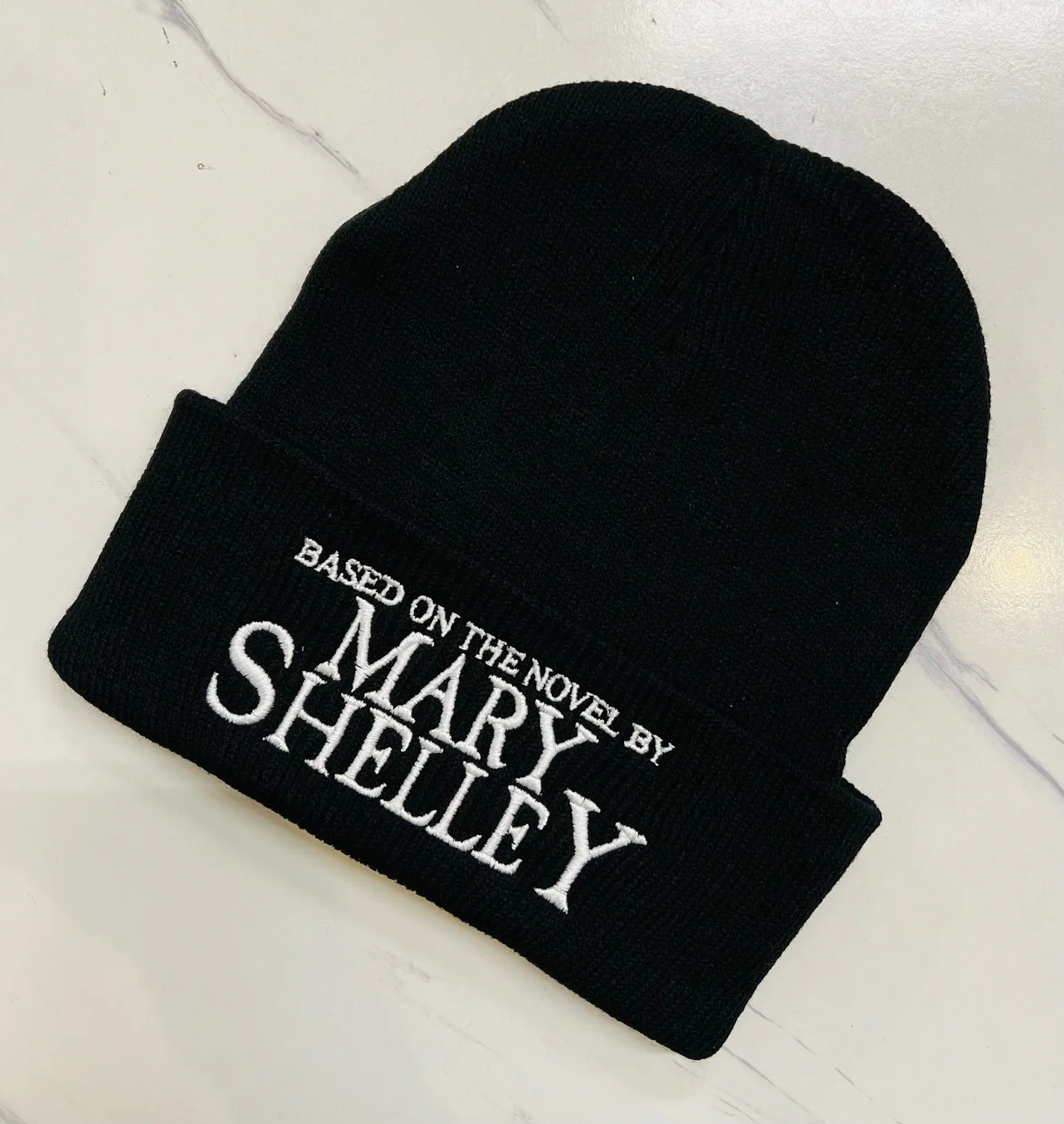 Vegan Beanie - Based on the novel by Mary Shelley - READY TO SHIP