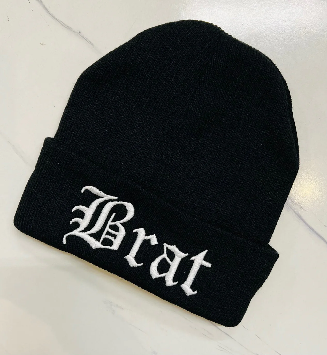 Vegan Beanie - Brat - READY TO SHIP