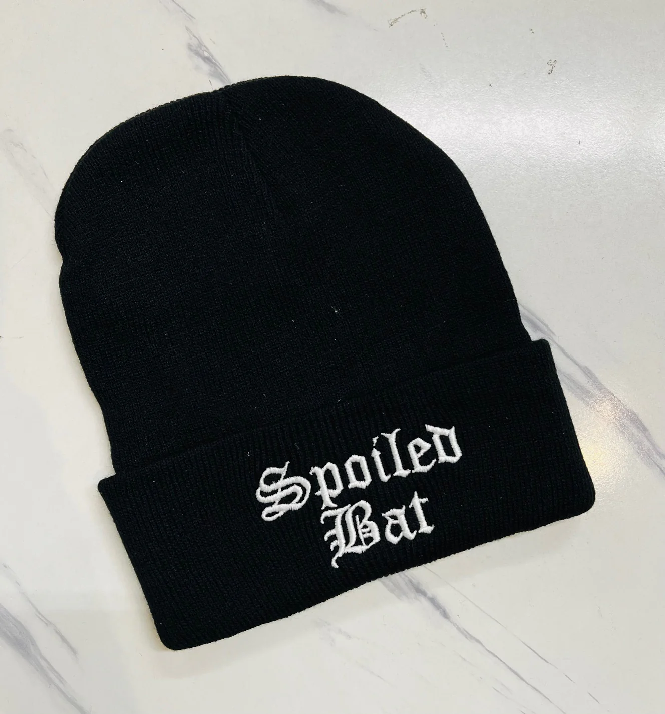 Vegan Beanie - Spoiled Bat - READY TO SHIP