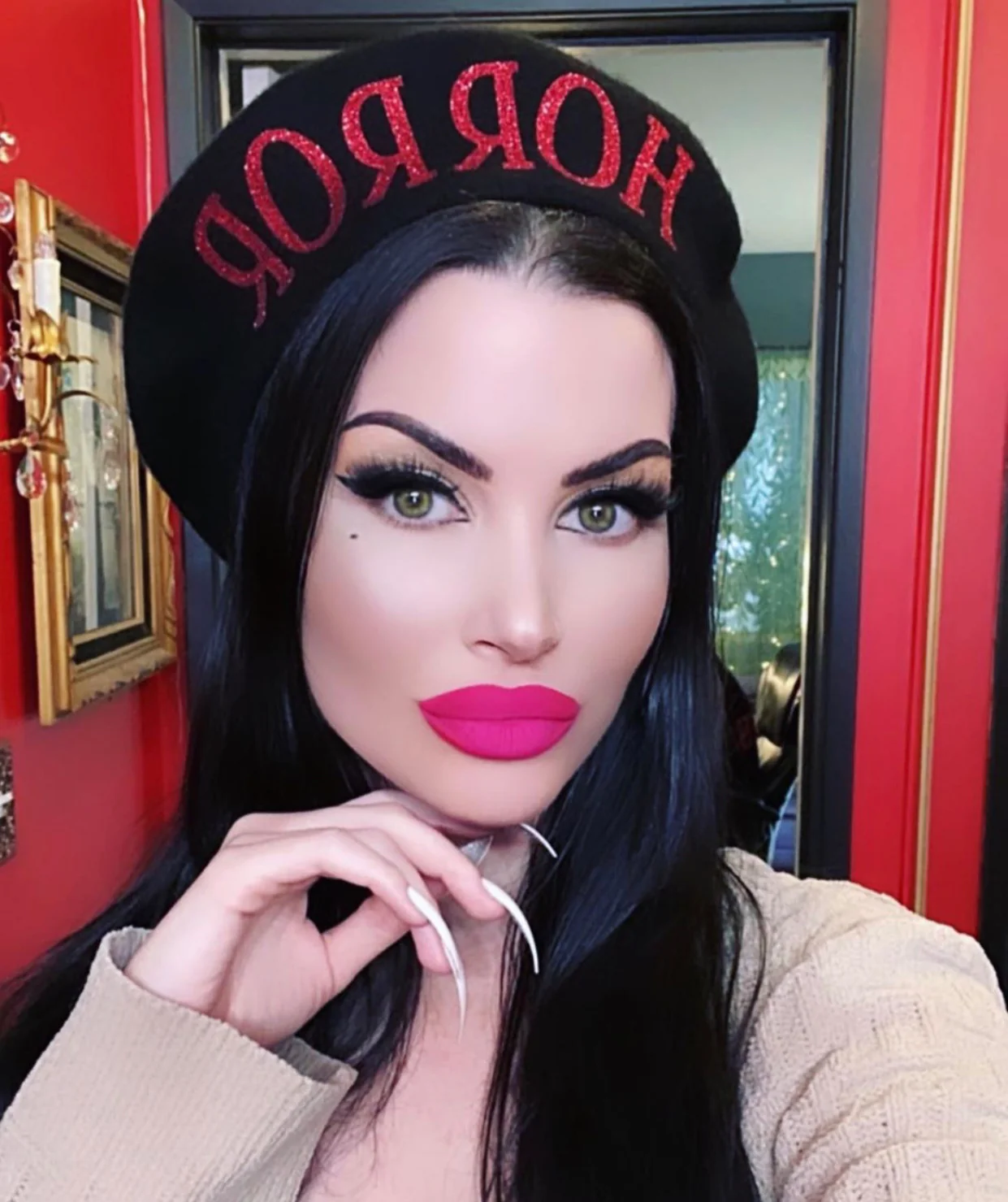 Vegan Beret - HORROR - Image 3