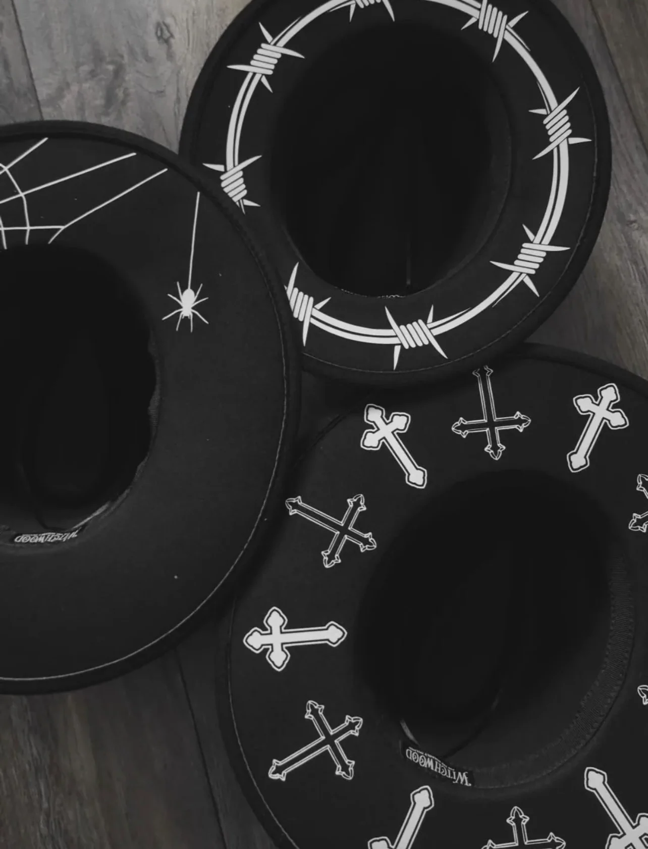 Vegan Felt Hat - Barbed Wire - Image 5