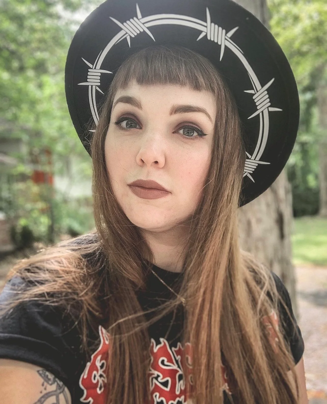Vegan Felt Hat - Barbed Wire - Image 8