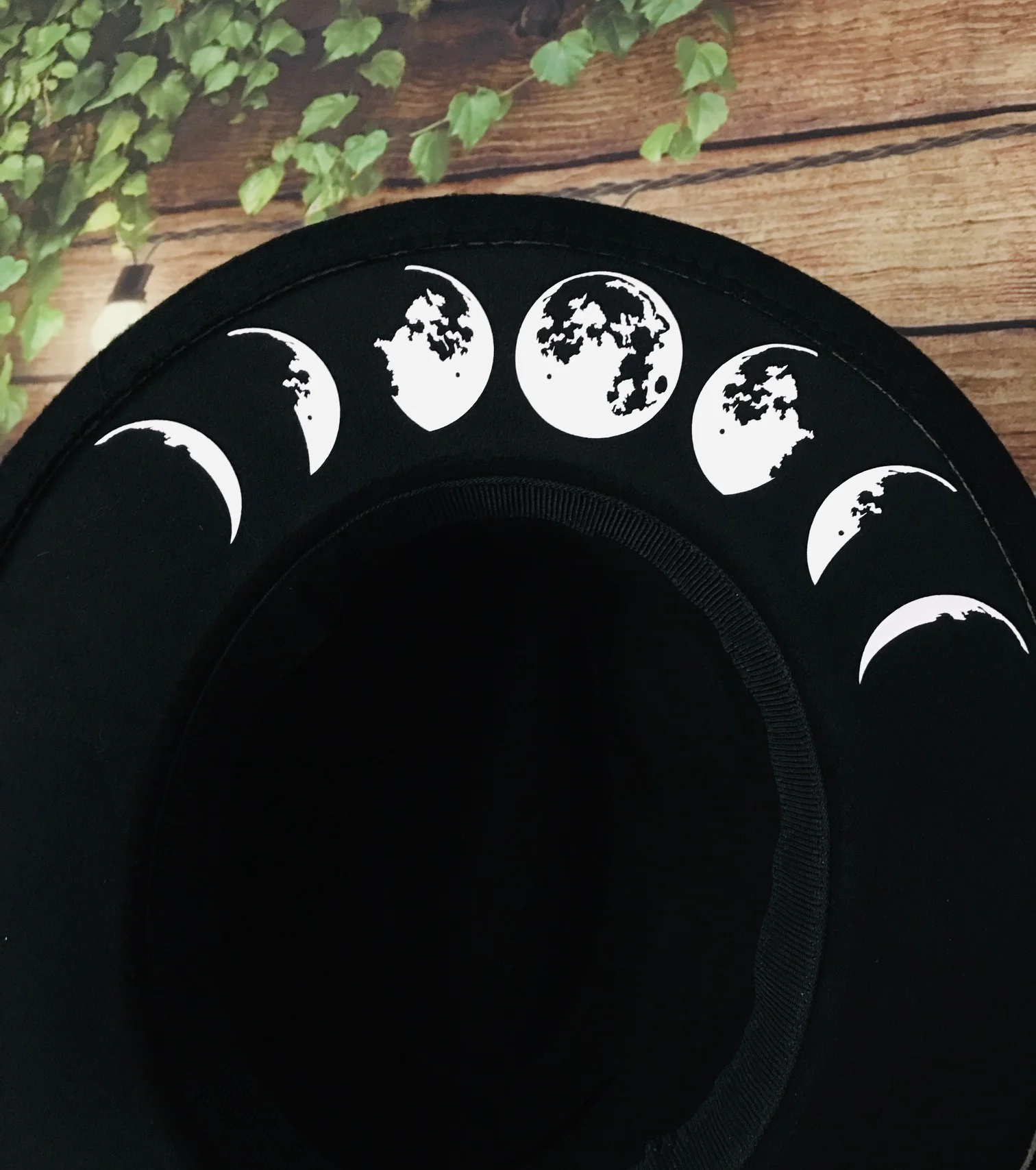 Vegan Felt Hat - Moon Phase - Image 6
