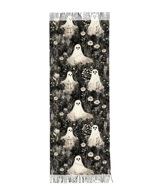 Vegan Scarf - Ghosts