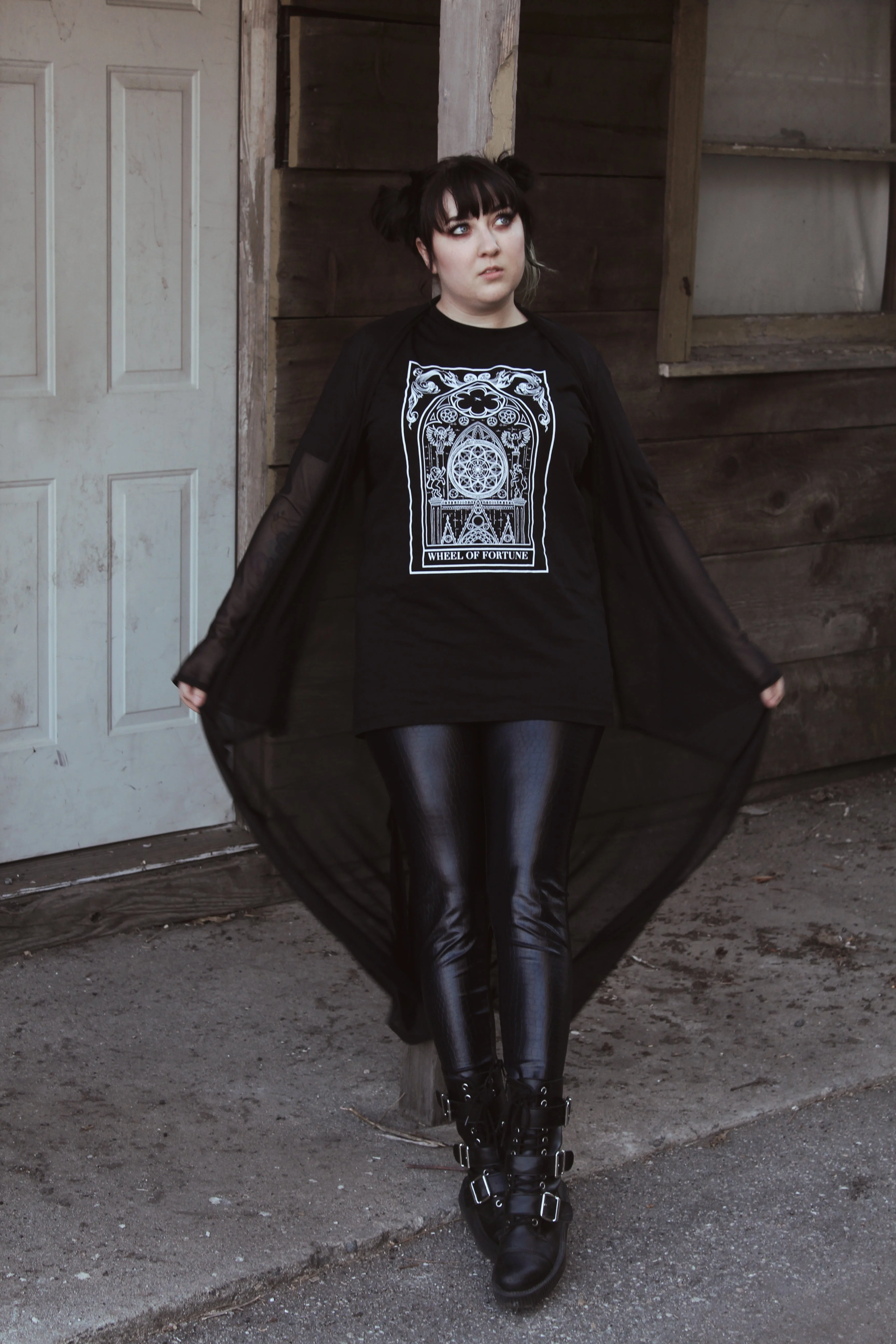 Wheel Of Fortune Tarot Tee - Image 2