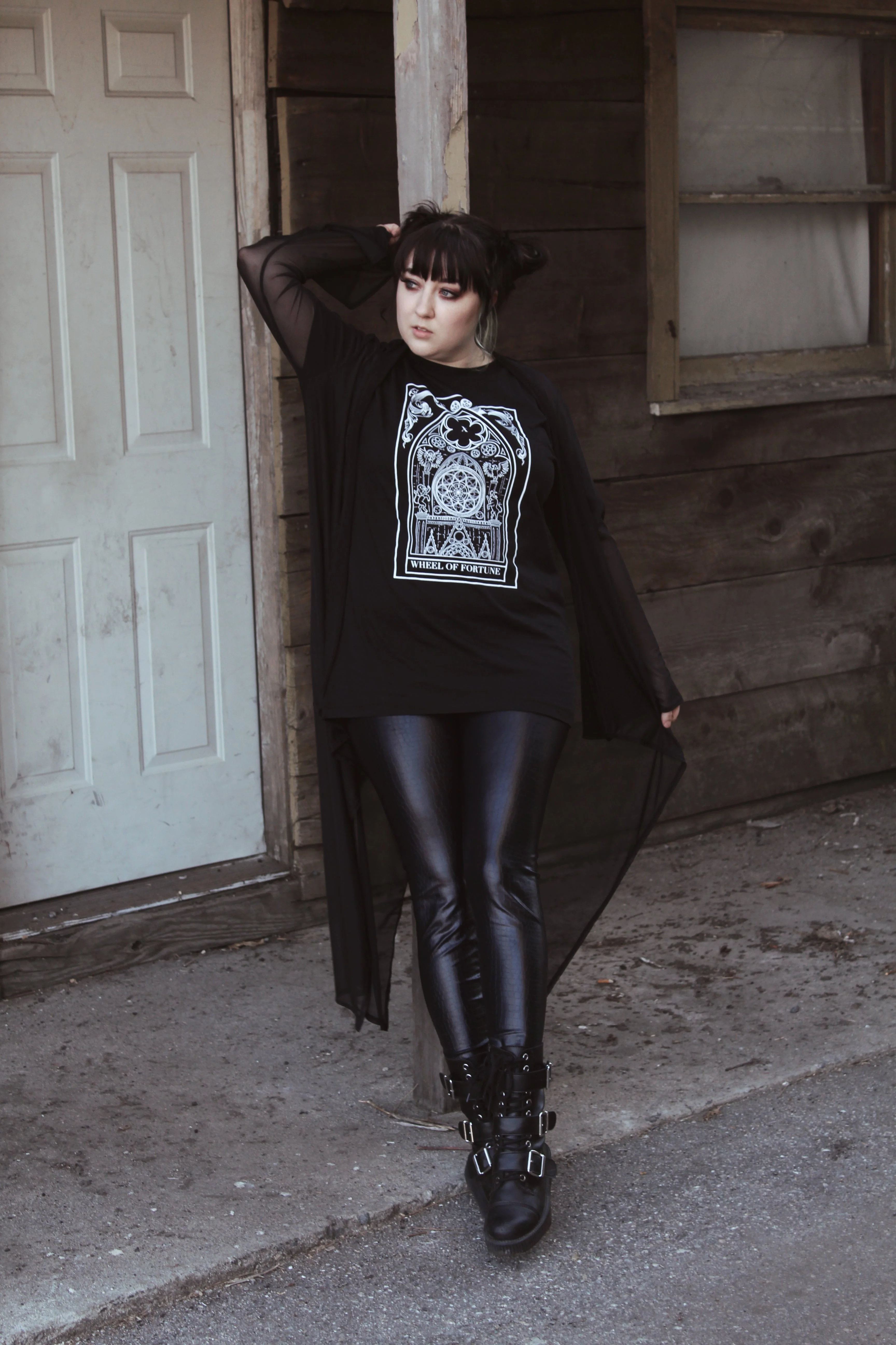 Wheel Of Fortune Tarot Tee - Image 3