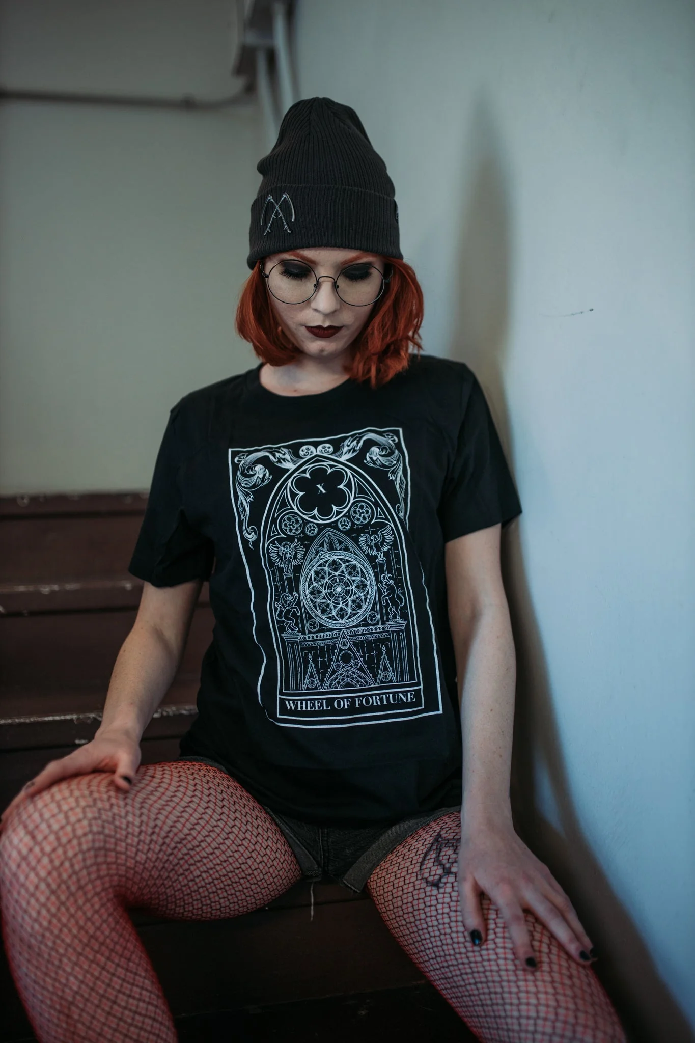 Wheel Of Fortune Tarot Tee - Image 4