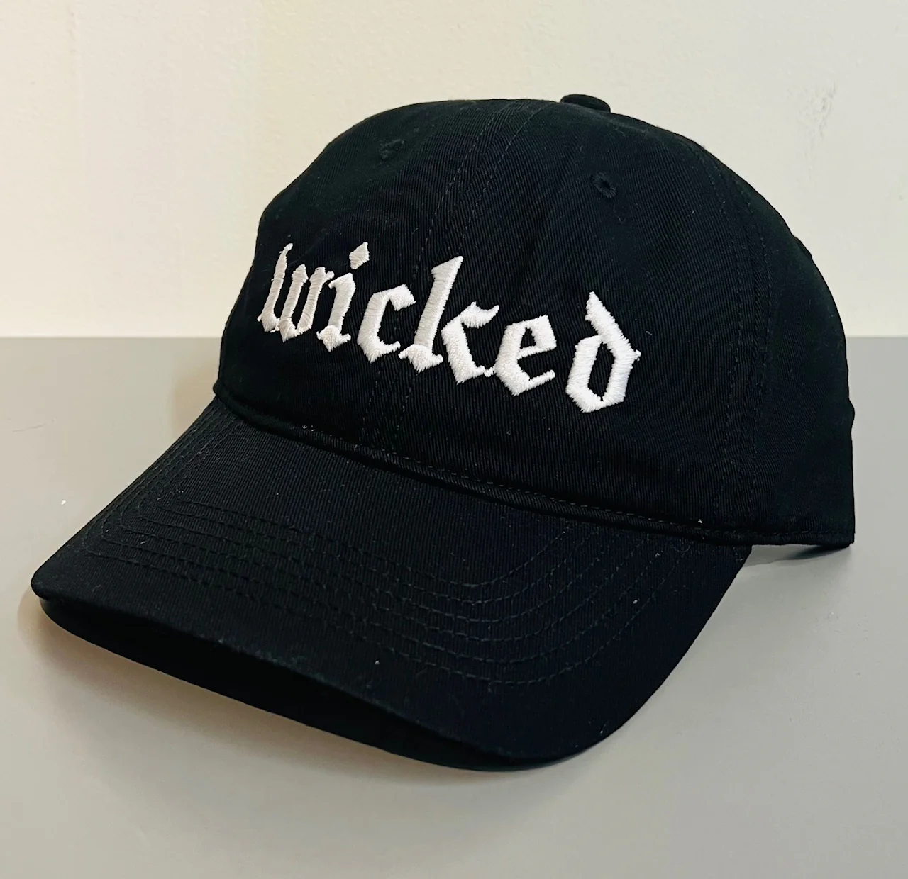 WICKED - embroidered dad hat - READY TO SHIP