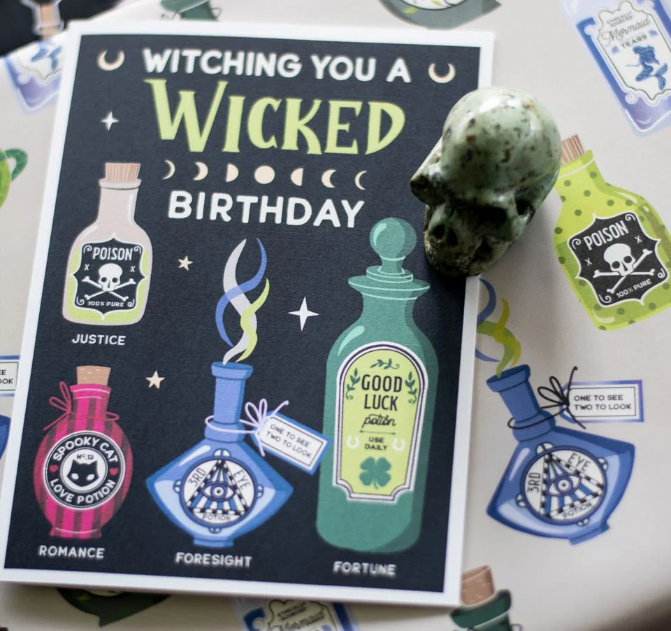 Wicked (Potions) Birthday Card - Image 2