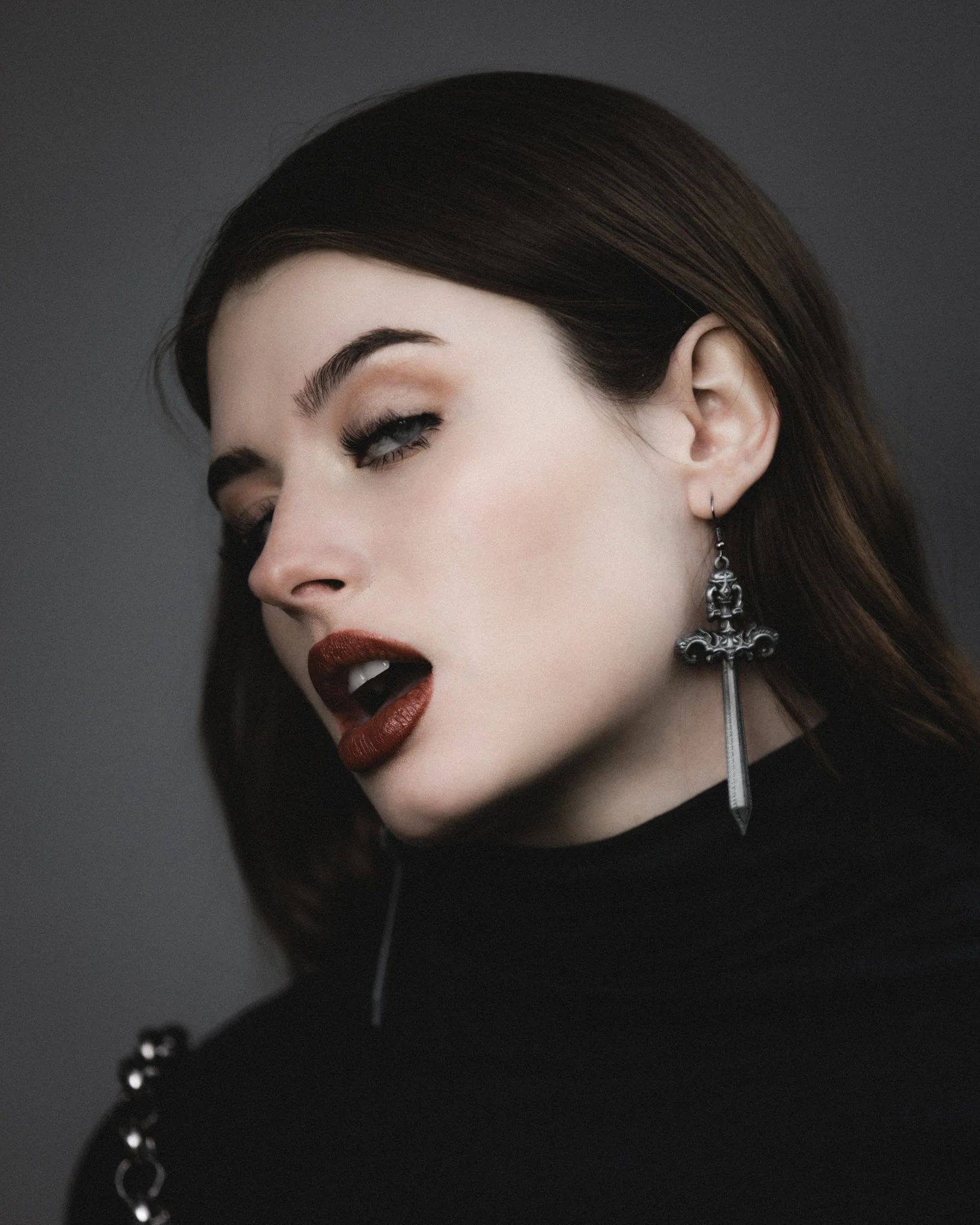 Woe Blade Earrings - Image 3